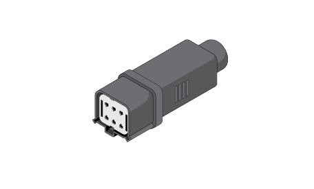 Diode LED DI-BW-WW-RGBW-TERM-BL Tape Light Connector