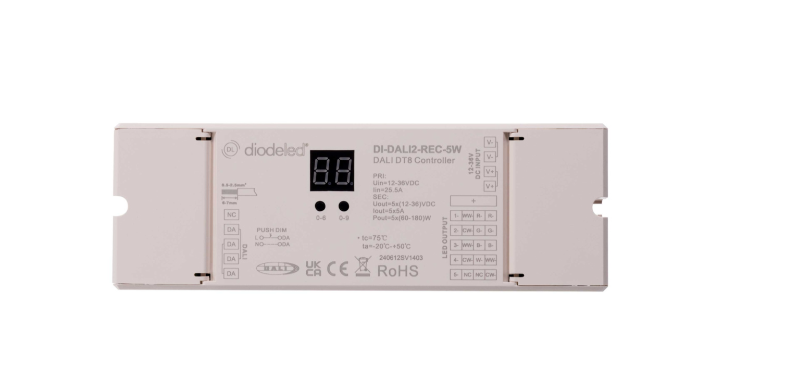 Diode LED DI-DALI2-REC-5W LED Channel Component