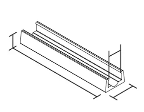 Diode LED DI-INF-MTCH LED Channel Component