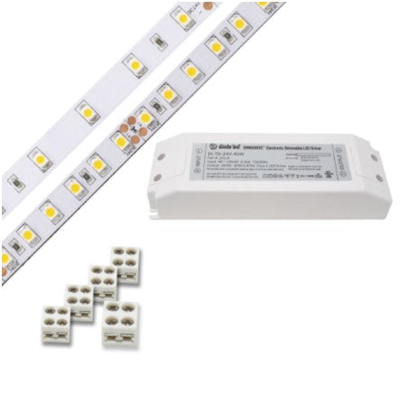 Diode LED DI-KIT-24V-BC1ODBELV60-6300 LED Tape Light