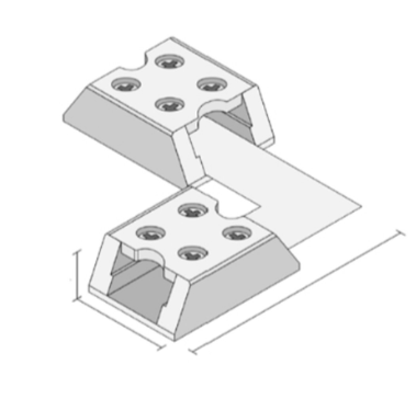 Diode LED DI-TB8-90-TTT-5 Tape Light Connector