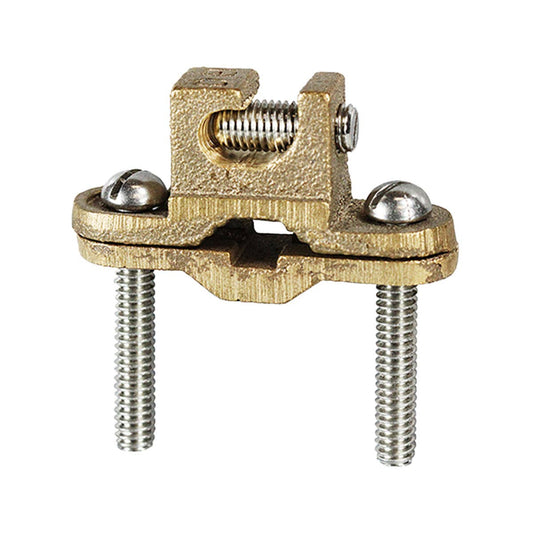 Dottie DLI25 Dottie 3/8-1 in Bronze Bare Ground Clamp with Lay in Lug DLI25