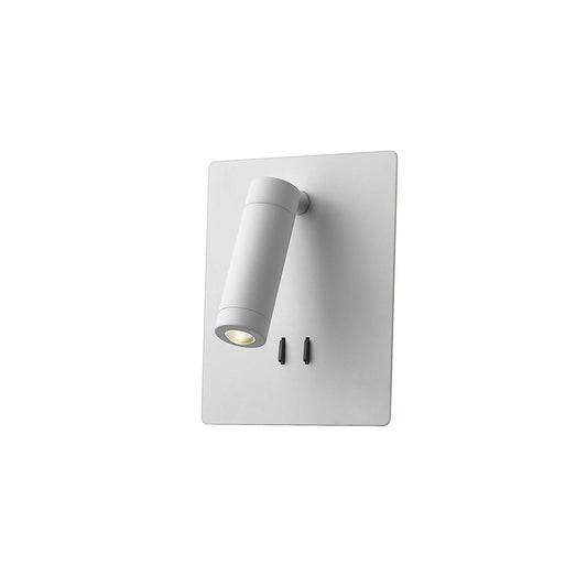 Kuzco Dorchester white wall sconce WS16806-WH