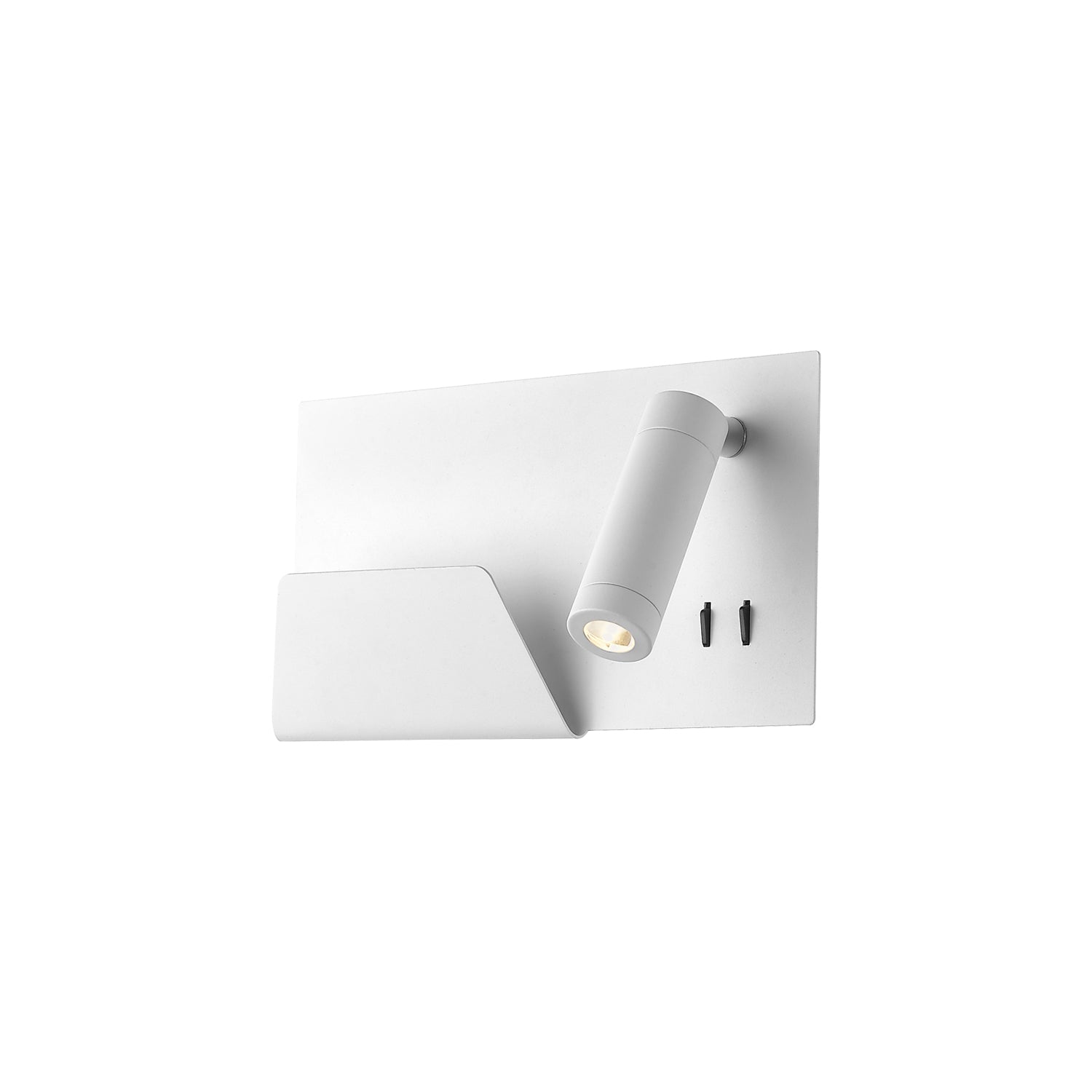 Kuzco Dorchester white wall sconce WS16811R-WH