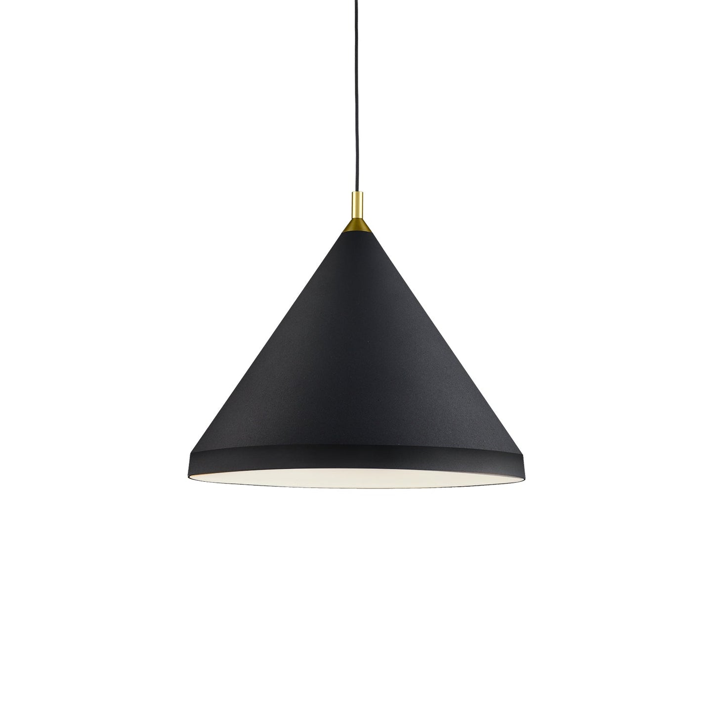Kuzco Dorothy black with gold detail pendant 492824-BK/GD