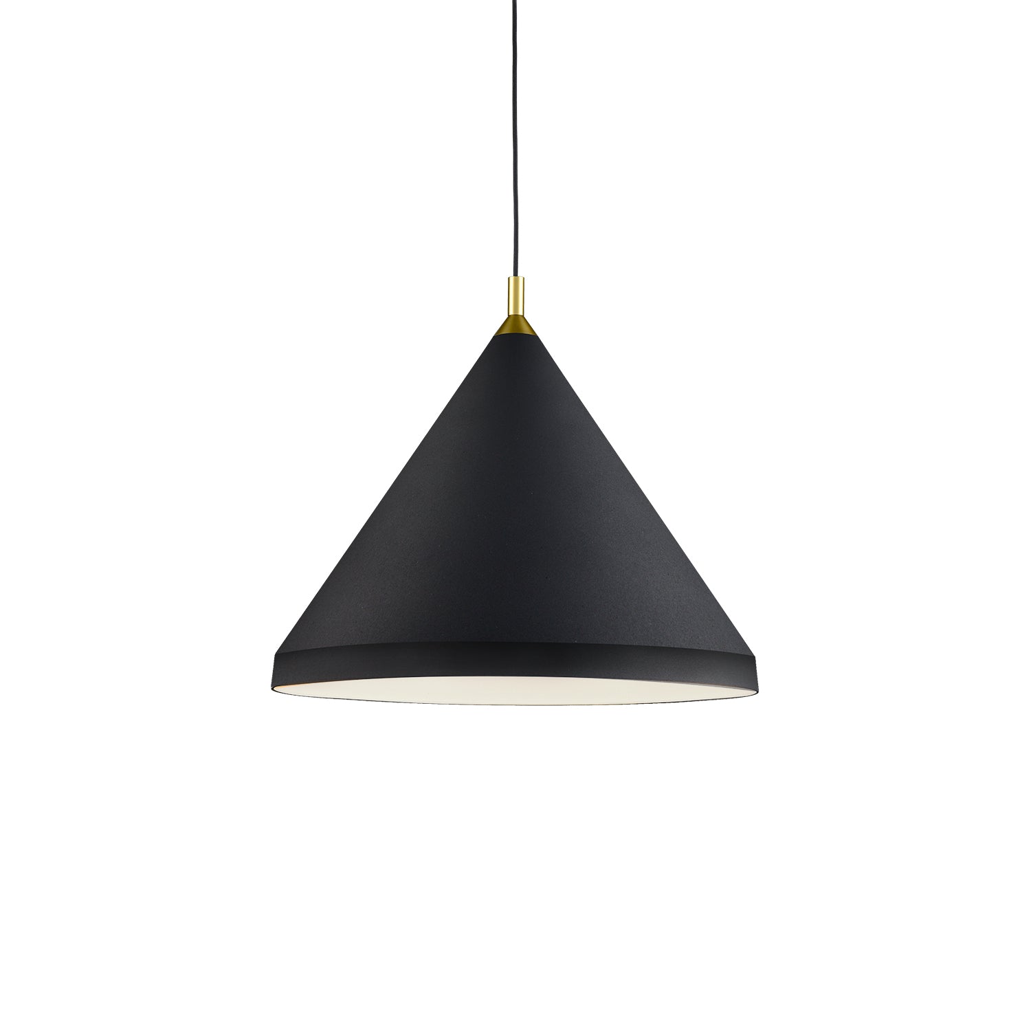 Kuzco Dorothy black with gold detail pendant 492824-BK/GD