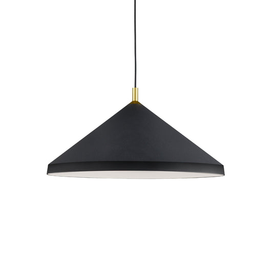 Kuzco Dorothy black with gold detail pendant 493126-BK/GD