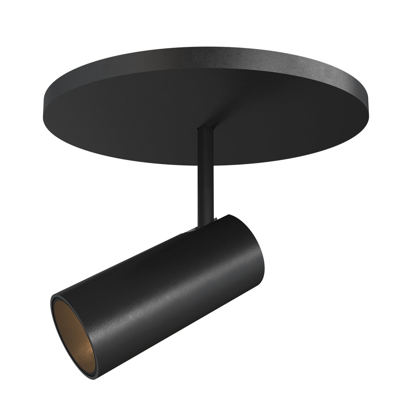 Kuzco Downey black semi-flush mount SF15101-BK