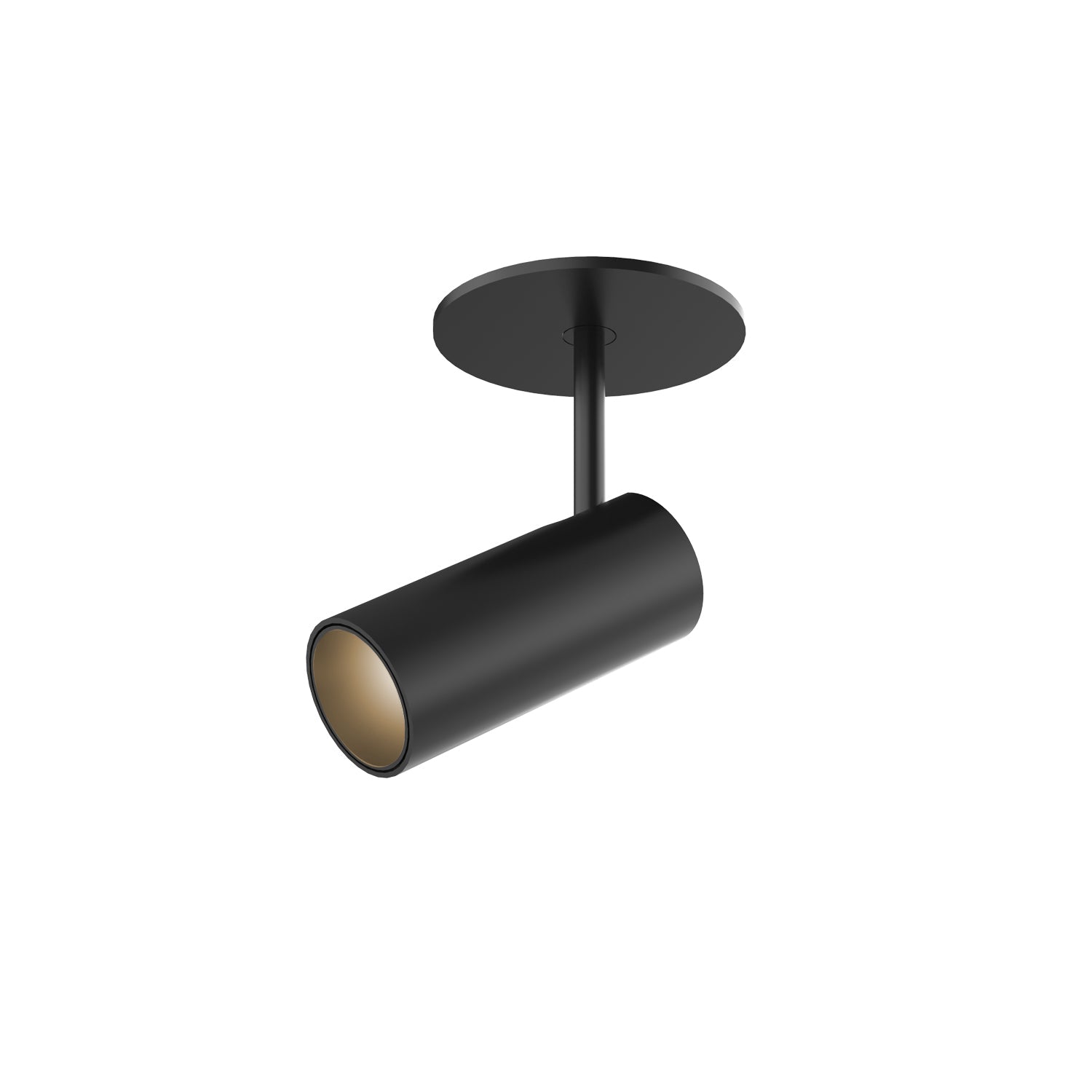 Kuzco Downey black semi-flush mount SF15701-BK