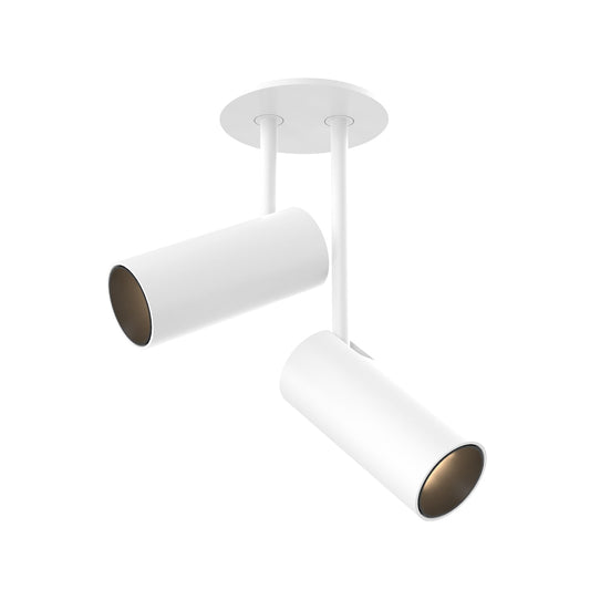 Kuzco Downey white semi-flush mount SF15702-WH