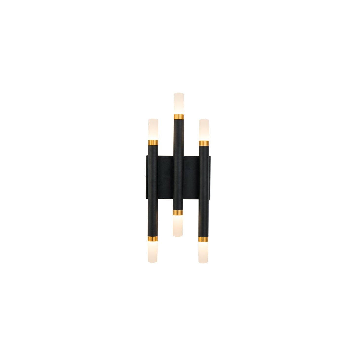 Kuzco Draven black wall sconce WS19707-BK