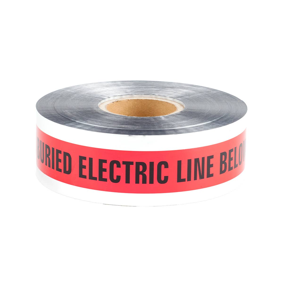Dottie DU01 Dottie 3 in x 1000 ft Red Detectable Tape Caution Buried Electric Line Below DU01