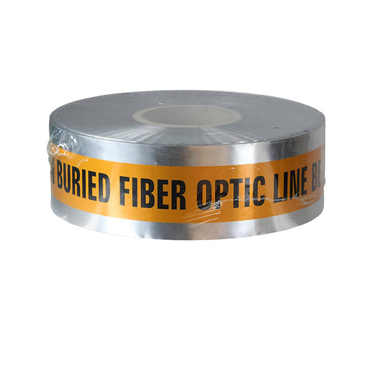 Dottie DU10 Dottie 3 in x 1000 ft Orange Detectable Tape Caution Buried Fiber Optic Line Below DU10