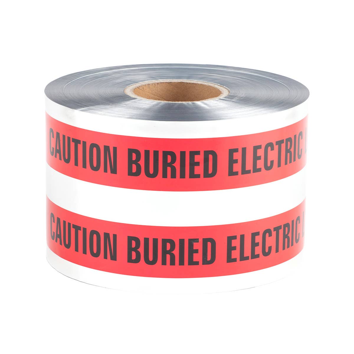 Dottie DU601 Dottie 6 in x 1000 ft Red Detectable Tape Caution Buried Electric Line Below DU601