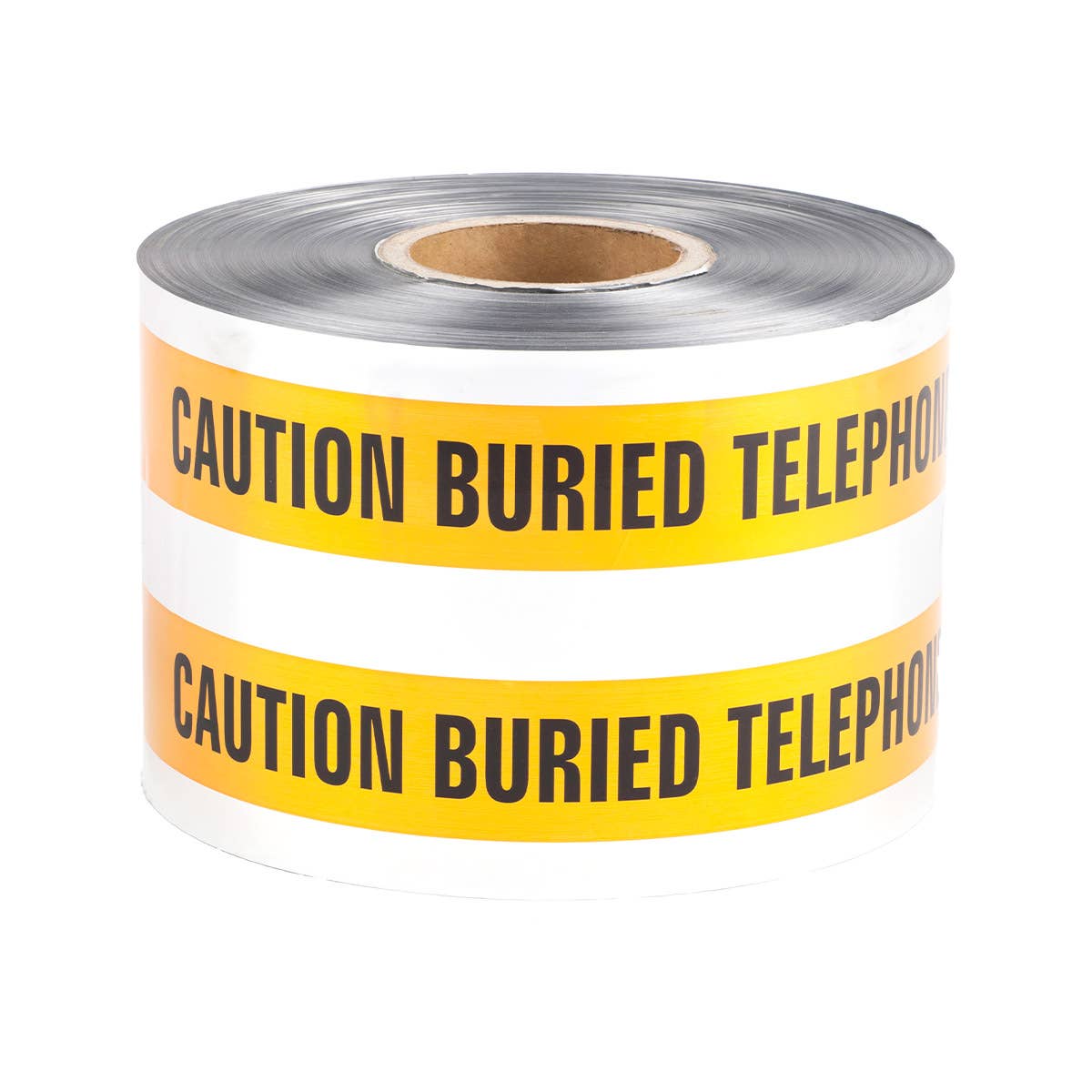Dottie DU605 Dottie 6 in x 1000 ft Orange Detectable Tape Caution Buried Telephone Line Below DU605