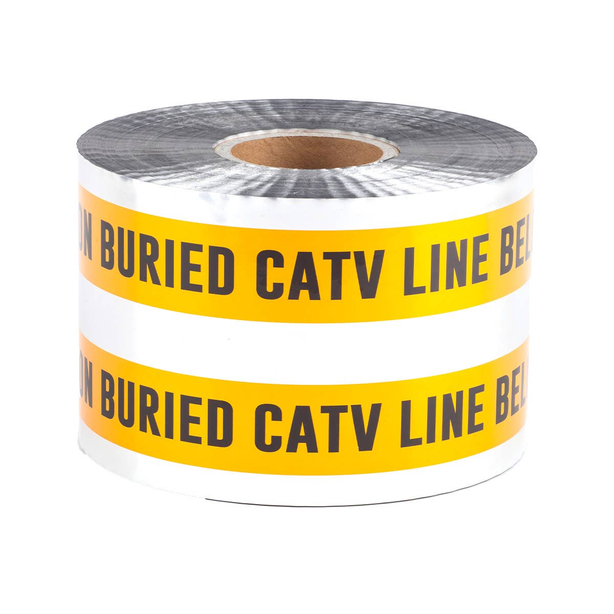 Dottie DU608 Dottie 6 in x 1000 ft Orange Detectable Tape Caution Buried CATV Line Below DU608
