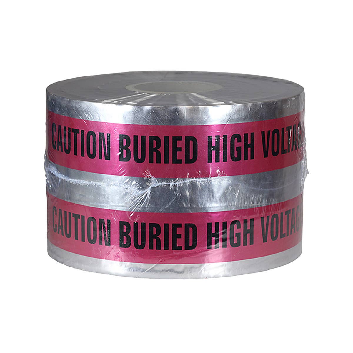 Dottie DU609 Dottie 6 in x 1000 ft Red Detectable Tape Caution Buried High Voltage Line Below DU609