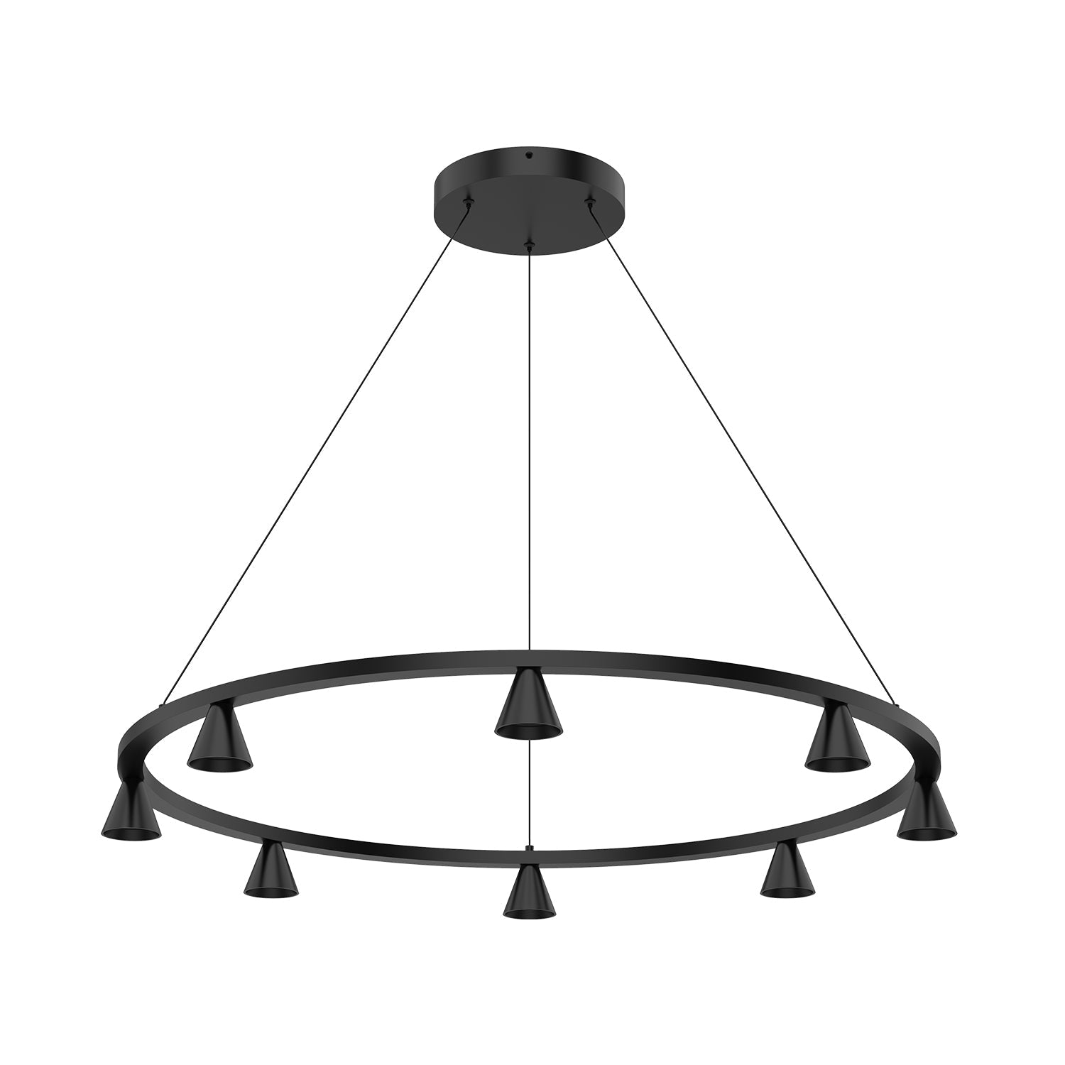 Kuzco Dune black [universal voltage] chandelier CH19933-BK-UNV