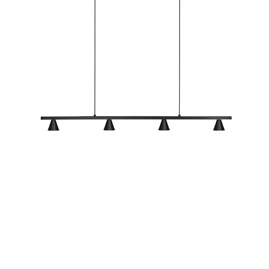 Kuzco Dune black [universal voltage] linear pendant LP19937-BK