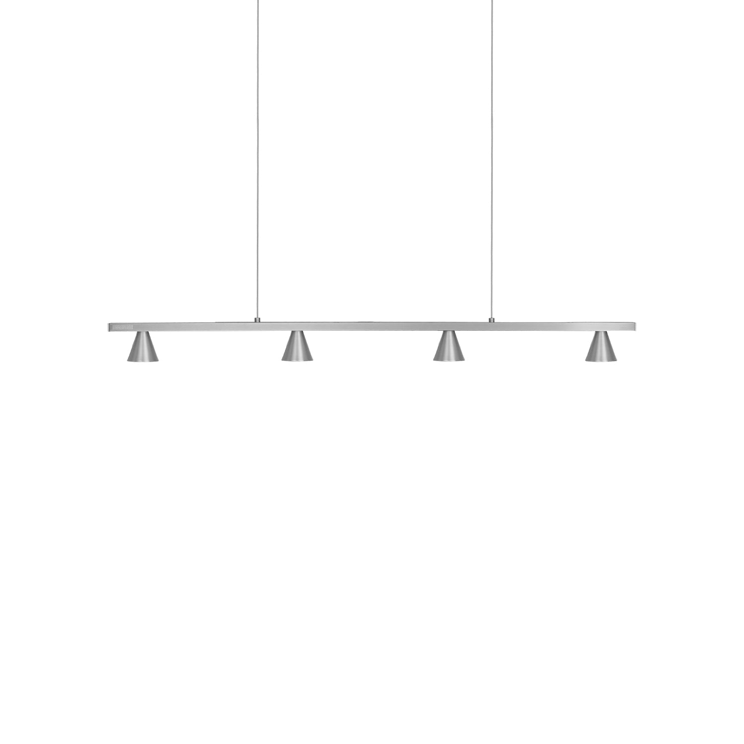 Kuzco Dune brushed nickel linear pendant LP19937-BN