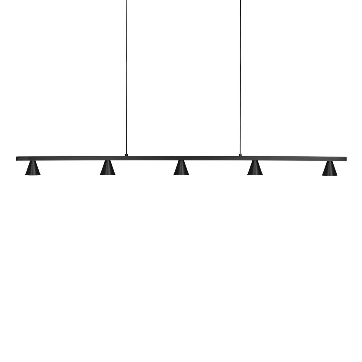 Kuzco Dune black [universal voltage] linear pendant LP19947-BK