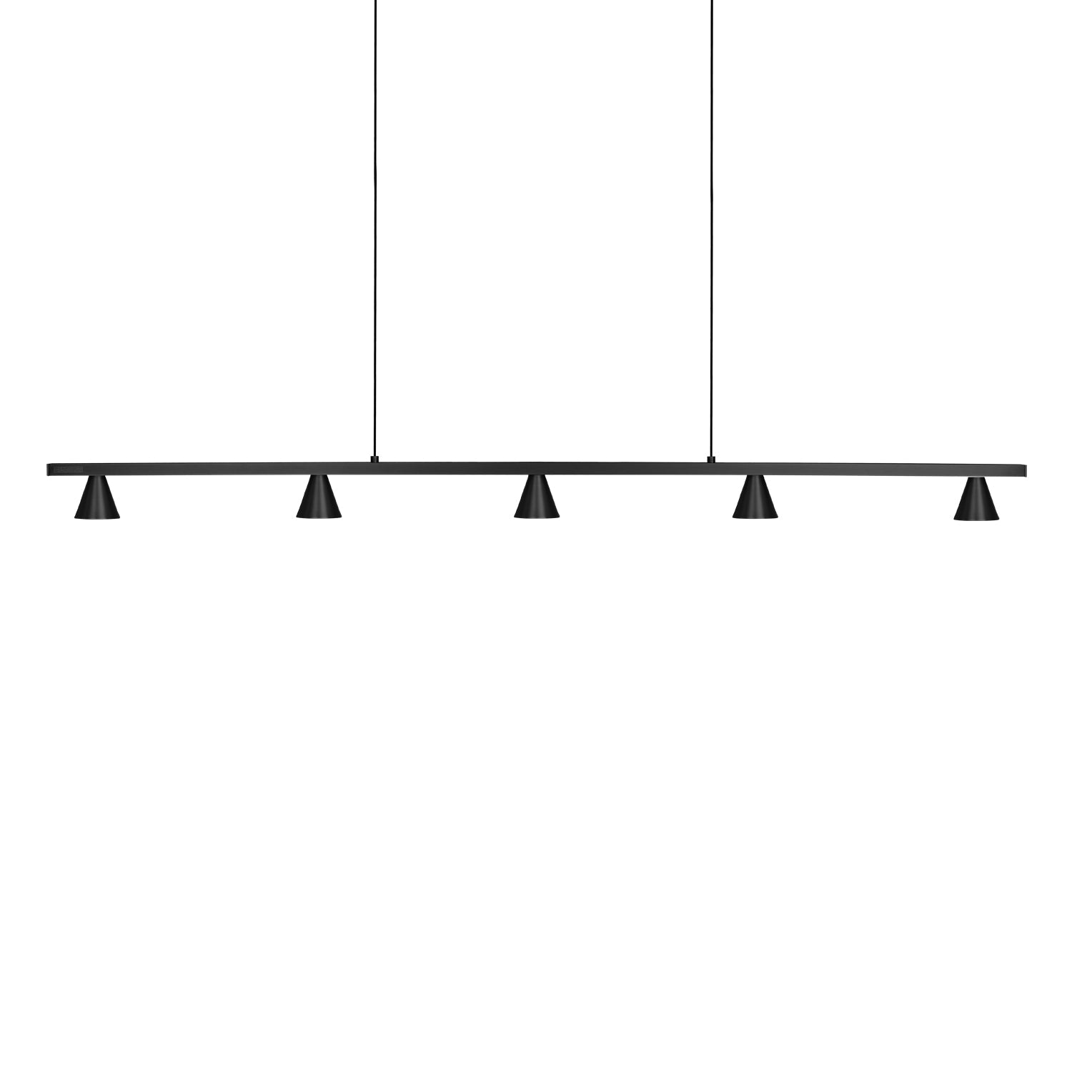Kuzco Dune black [universal voltage] linear pendant LP19947-BK