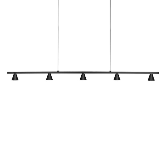 Kuzco Dune black [universal voltage] linear pendant LP19947-BK