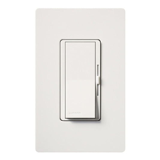 Lutron Diva dimmer switch in White
