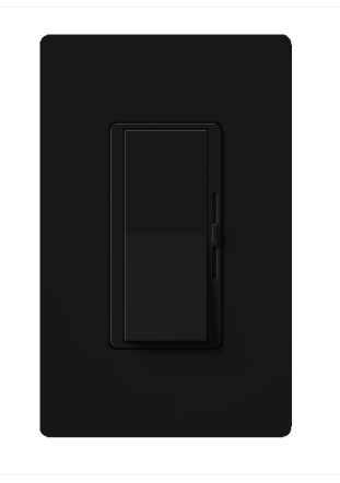 Lutron Diva dimmer switch in Black