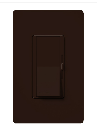 Lutron Diva dimmer switch in Brown