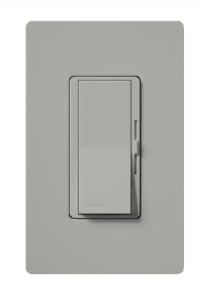 Lutron Diva dimmer switch in Gray