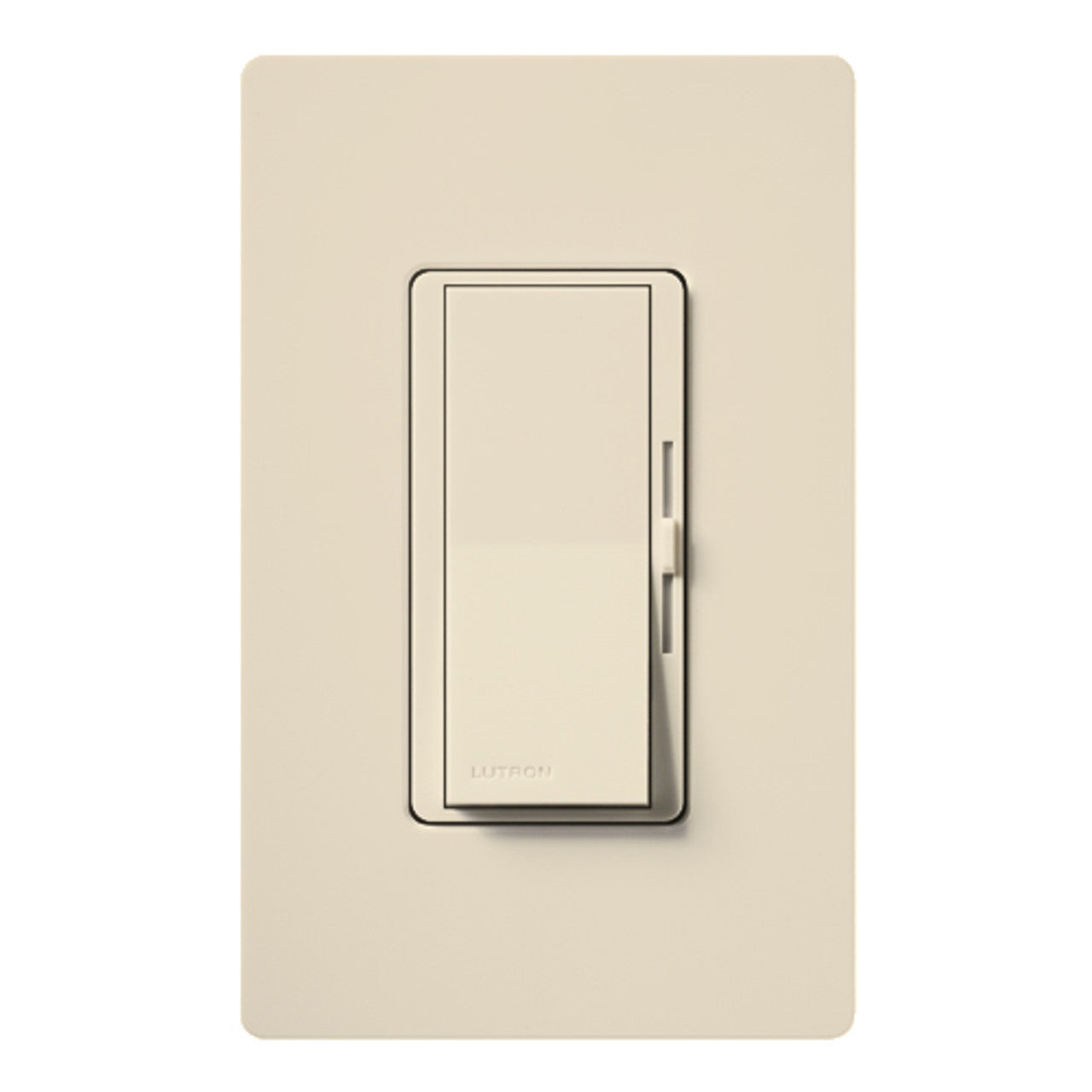 Lutron Diva 3-wire dimmer switch in Light Almond