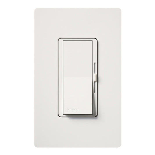 Lutron Diva dimmer switch in White