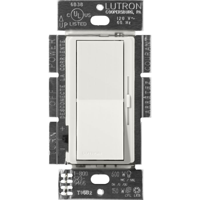 Lutron Diva LED+ dimmer switch in Lunar Gray