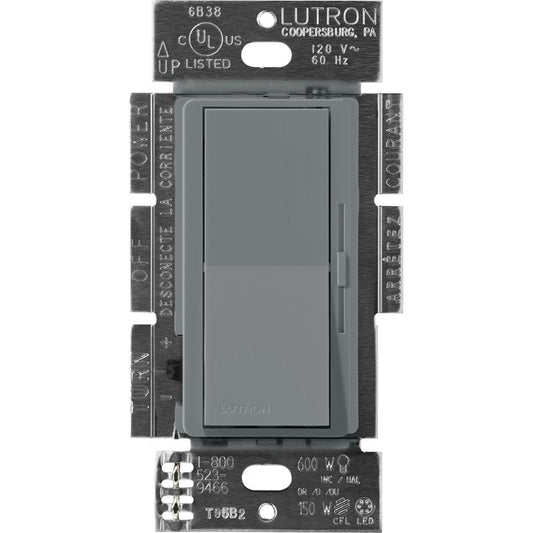 Lutron Diva dimmer switch in Slate