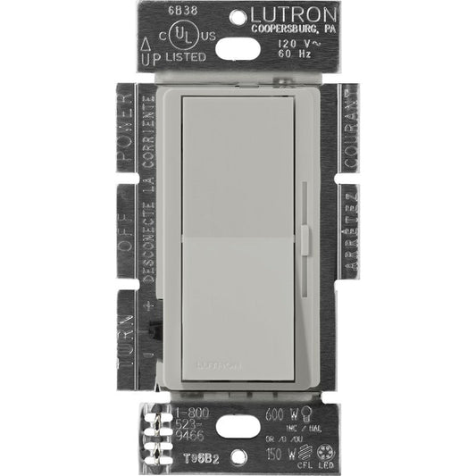 Lutron Diva dimmer switch in Pebble