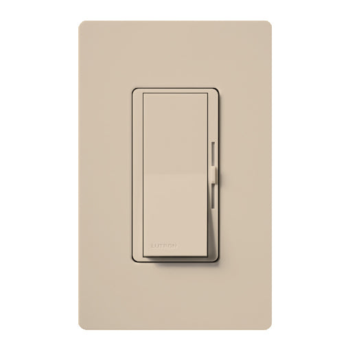 Lutron Diva dimmer switch in Taupe