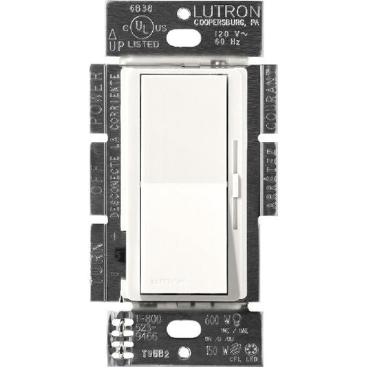 Lutron Diva dimmer switch in Brilliant White