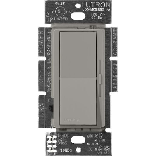 Lutron Diva dimmer switch in Cobblestone