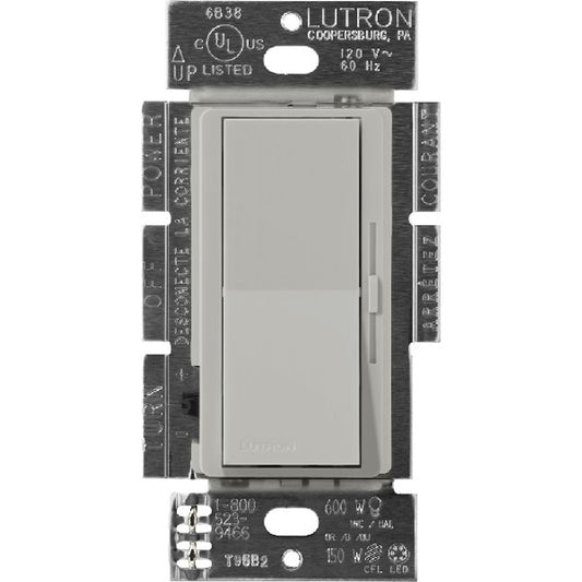 Lutron Diva dimmer switch in Pebble