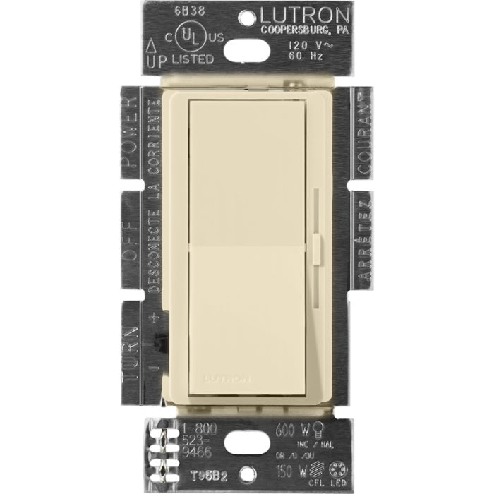 Lutron Diva dimmer switch in Sand
