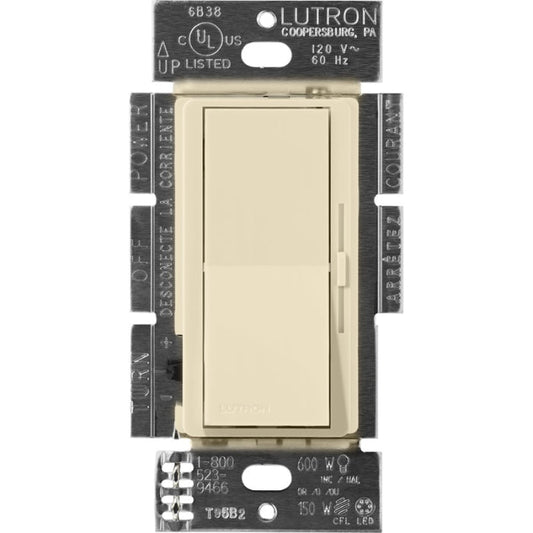 Lutron Diva dimmer switch in Sand