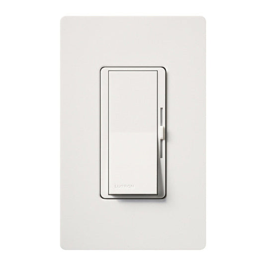 Lutron Diva dimmer switch in Snow White