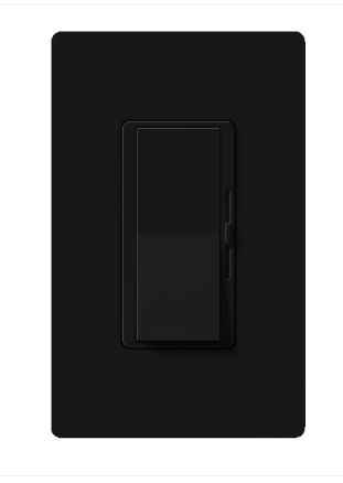 Lutron Diva dimmer switch in Midnight