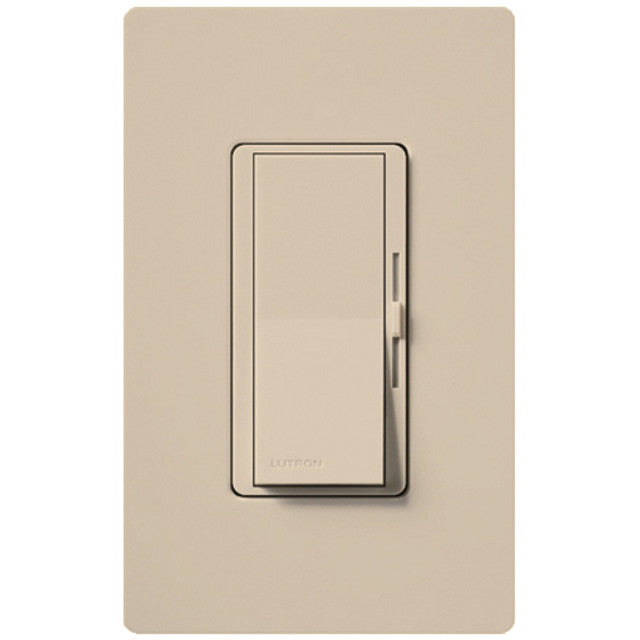 Lutron Diva dimmer switch in Taupe