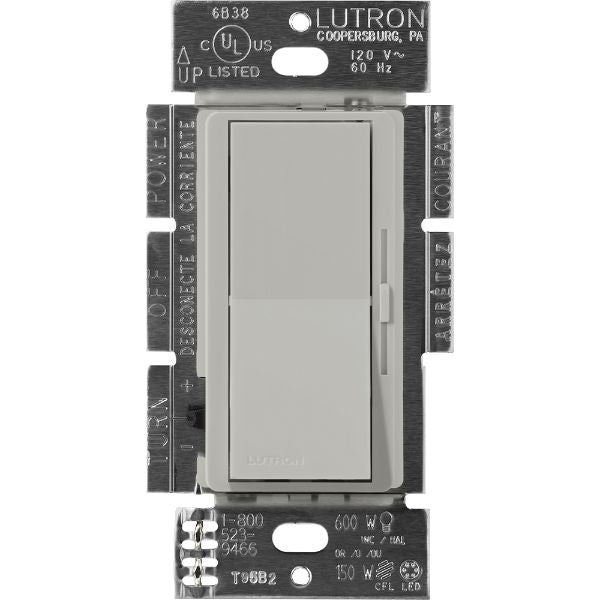 Lutron Diva dimmer switch in Pebble