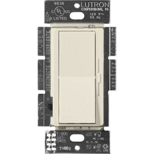 Lutron Diva dimmer switch in Pumice