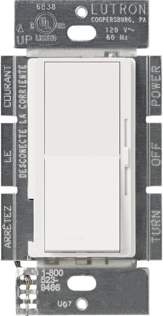 Lutron Diva dimmer switch in Cobblestone