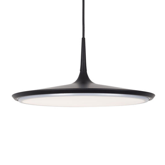 Kuzco Disc black [universal voltage] pendant PD46216-BK