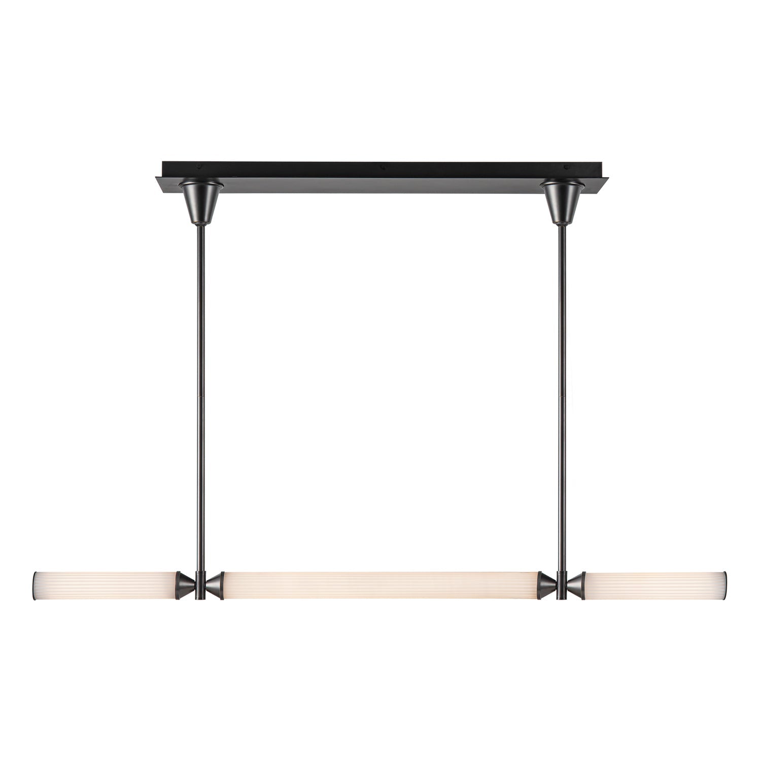 Alora Edwin urban bronze linear pendant LP348148UBFR